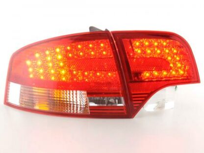 LED-takavalot Audi A4 B7 8E saloon vm. 04-07 punainen/kirkas Takavalot 3