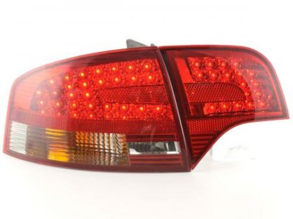 LED-takavalot Audi A4 B7 8E saloon vm. 04-07 punainen/musta Takavalot
