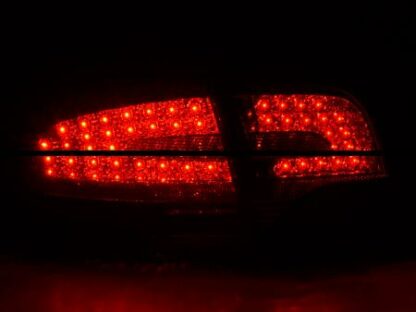 LED-takavalot Audi A4 B7 8E saloon vm. 04-07 punainen/musta Takavalot 4
