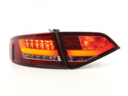 LED-takavalot Audi A4 B8 8K saloon vm. 07-11 punainen/kirkas Takavalot 2