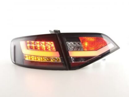 LED-takavalot Audi A4 B8 8K saloon vm. 07-11 musta Takavalot 3