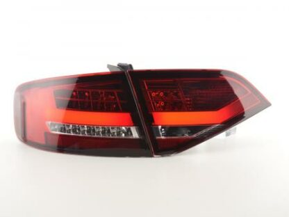 LED-takavalot Audi A4 B8 8K saloon vm. 07-11 punainen/kirkas Takavalot