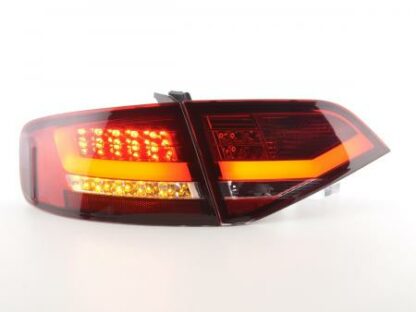 LED-takavalot Audi A4 B8 8K saloon vm. 07-11 punainen/kirkas Takavalot 3
