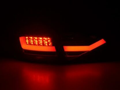 LED-takavalot Audi A4 B8 8K Limo vm. 07-11 punainen/musta Takavalot 4