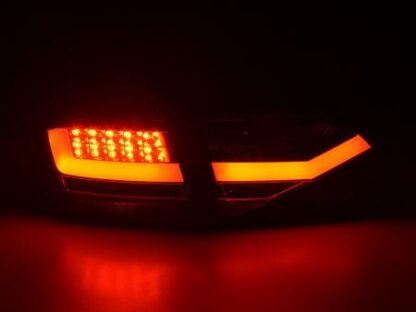 LED-takavalot Audi A4 B8 8K saloon vm. 07-11 musta Takavalot 4