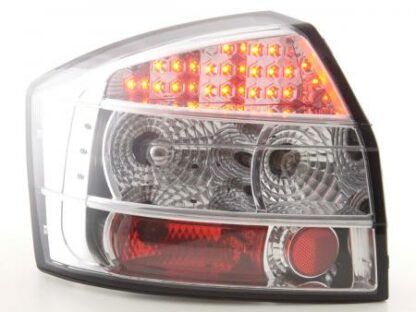 LED-takavalot Audi A4 saloon type 8E vm. 01-04 kromi Takavalot 2