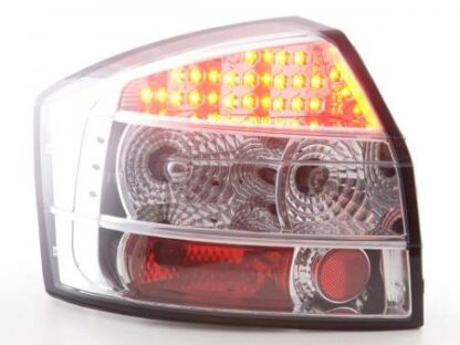 LED-takavalot Audi A4 saloon type 8E vm. 01-04 kromi Takavalot 3