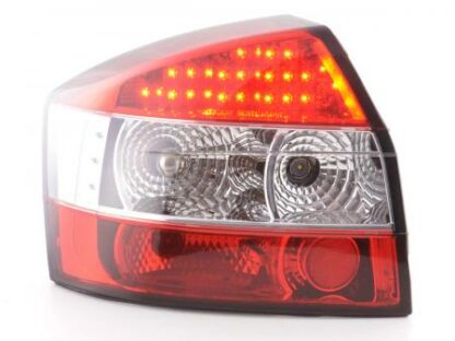 LED-takavalot Audi A4 saloon type 8E vm. 01-04 kirkas/punainen Takavalot