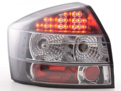 LED-takavalot Audi A4 saloon type 8E vm. 01-04 musta Takavalot 2