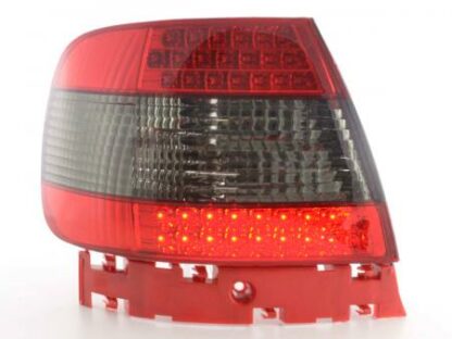 LED-takavalot Audi A4 saloon type B5 vm. 95-00 musta/punainen Takavalot