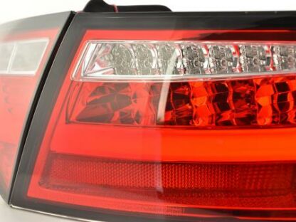 LED-takavalot Audi A5 8T Coupe/Sportback vm. 07-11 punainen/kirkas Takavalot 4
