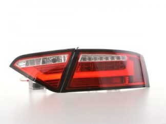LED-takavalot Audi A5 8T Coupe/Sportback vm. 07-11 punainen/kirkas Takavalot