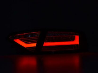 LED-takavalot Audi A5 8T Coupe/Sportback vm. 07-11 punainen/kirkas Takavalot 2