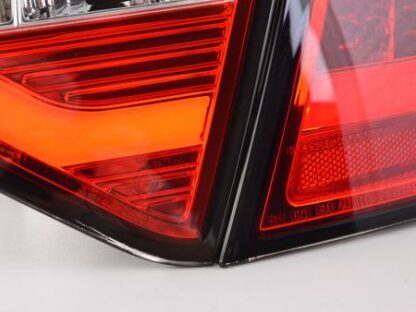 LED-takavalot Audi A5 8T Coupe/Sportback vm. 07-11 punainen/kirkas Takavalot 3