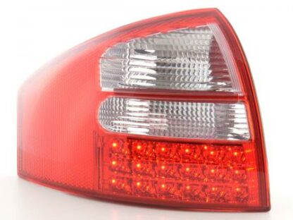 LED-takavalot Audi A6 saloon type 4B vm. 97-03 punainen Takavalot