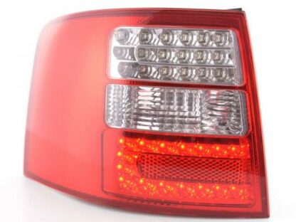 LED-takavalot Audi A6 Avant type 4B vm. 97-03 punainen Takavalot 2