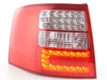 LED-takavalot Audi A6 Avant type 4B vm. 97-03 punainen Takavalot 3