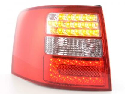 LED-takavalot Audi A6 Avant type 4B vm. 97-03 punainen Takavalot 4