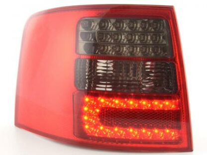 LED-takavalot Audi A6 Avant type 4B vm. 97-03 musta/punainen Takavalot 3