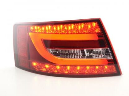 LED-takavalot Audi A6 saloon (4F) vm. 04-08 punainen/kirkas Takavalot 2
