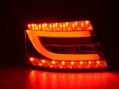 LED-takavalot Audi A6 saloon (4F) vm. 04-08 punainen/kirkas Takavalot 4