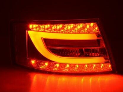 LED-takavalot Audi A6 saloon (4F) vm. 04-08 kromi Takavalot 4