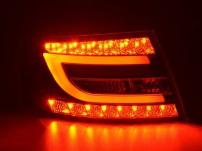 LED-takavalot Audi A6 saloon (4F) vm. 04-08 musta Takavalot 4