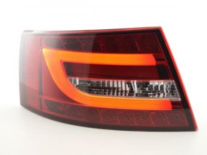 Takavalot LED Audi A6 saloon (4F) vm. 04-08 punainen/kirkas Takavalot