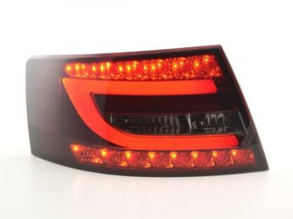 LED-takavalot Audi A6 Limo (4F) vm. 04-08 punainen/musta Takavalot 2