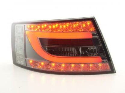 LED-takavalot Audi A6 saloon (4F) vm. 04-08 musta Takavalot 2