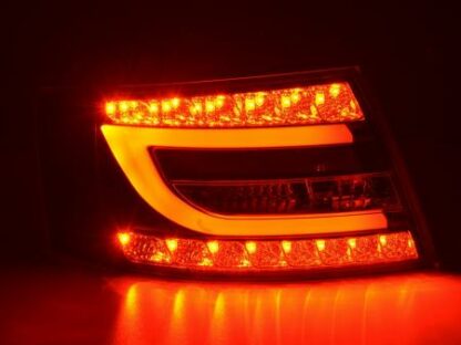 LED-takavalot Audi A6 saloon (4F) vm. 04-08 musta Takavalot 4