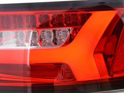 LED-takavalot Audi A6 4F saloon vm. 08-11 punainen/kirkas dynaamisella vilkulla Takavalot 4