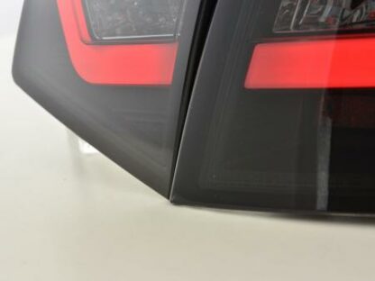 LED-takavalot Audi A6 4F saloon vm. 08-11 musta dynaamisella vilkulla Takavalot 3