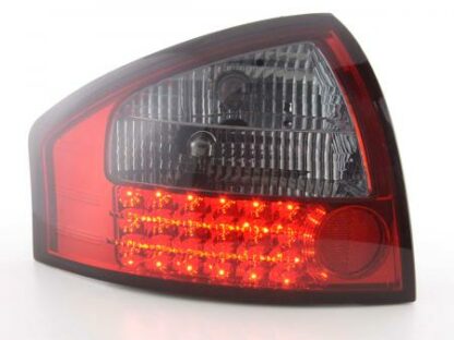 LED-takavalot Audi A6 saloon type 4B vm. 97-03 punainen/musta Takavalot