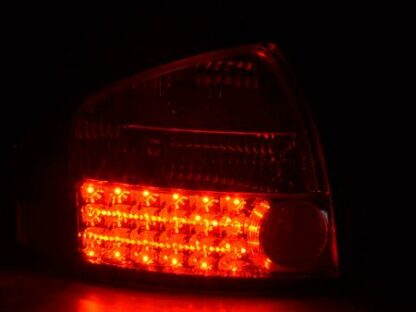 LED-takavalot Audi A6 saloon type 4B vm. 97-03 kromi Takavalot 4