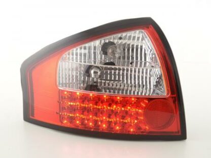 LED-takavalot Audi A6 saloon type 4B vm. 97-03 kirkas/punainen Takavalot