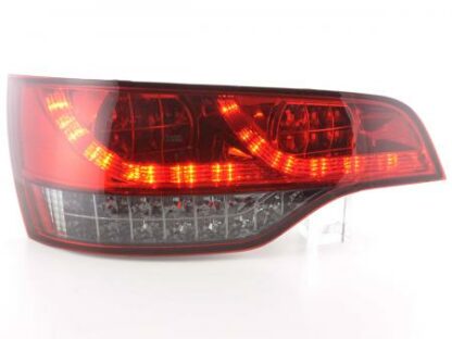 LED-takavalot Audi Q7 type 4L vm. 06- punainen/musta Takavalot