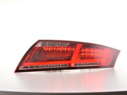 LED-takavalot Audi TT 8J vm. 06-14 punainen/kirkas dynaamisella vilkulla Takavalot