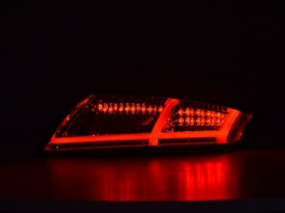 LED-takavalot Audi TT 8J vm. 06-14 punainen/kirkas dynaamisella vilkulla Takavalot 2