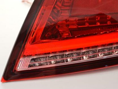 LED-takavalot Audi TT 8J vm. 06-14 punainen/kirkas dynaamisella vilkulla Takavalot 3