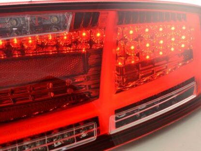 LED-takavalot Audi TT 8J vm. 06-14 punainen/kirkas dynaamisella vilkulla Takavalot 4