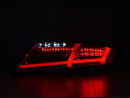 LED-takavalot Audi TT 8J vm. 06-14 punainen/smoke Takavalot 2