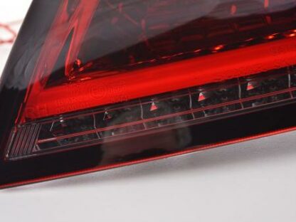 LED-takavalot Audi TT 8J vm. 06-14 punainen/smoke Takavalot 3