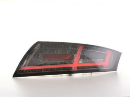 LED-takavalot Audi TT 8J vm. 06-14 musta dynaamisella vilkulla Takavalot