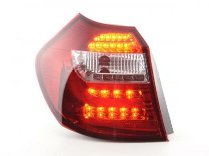 LED-takavalot BMW serie 1 E87/E81 3/5-Dr. vm. 04-06 kirkas/punainen Takavalot 2