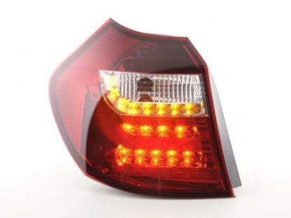 LED-takavalot BMW serie 1 E87/E81 3/5-Dr. vm. 04-06 kirkas/punainen Takavalot 3