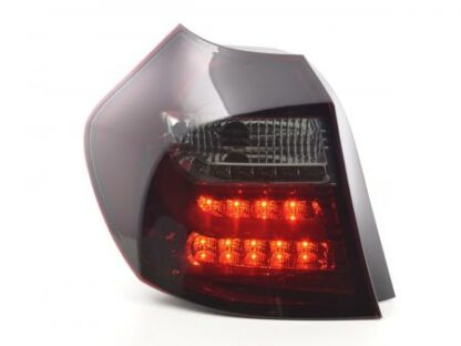 LED-takavalot BMW serie 1 E87/E81 3/5-Dr. vm. 04-07 punainen/musta Takavalot