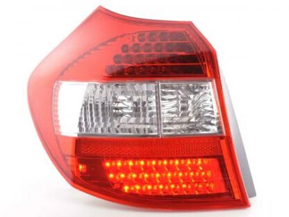 LED-takavalot BMW serie 1 type E87 5-door vm. 04-07 kirkas/punainen Takavalot