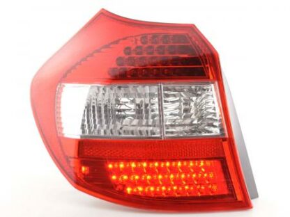LED-takavalot BMW serie 1 type E87 5-door vm. 04-07 kirkas/punainen Takavalot 2