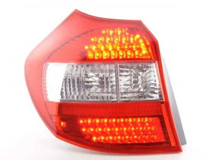 LED-takavalot BMW serie 1 type E87 5-door vm. 04-07 kirkas/punainen Takavalot 3